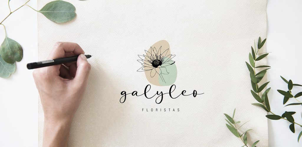 branding design galyleo floristas